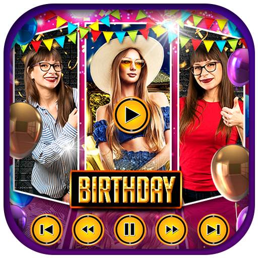 Birthday Video Maker :Photo Video maker with music 1.5