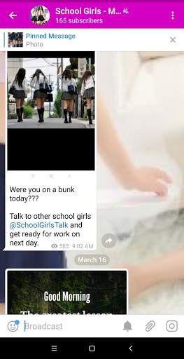 School Girls Messenger screenshot 1