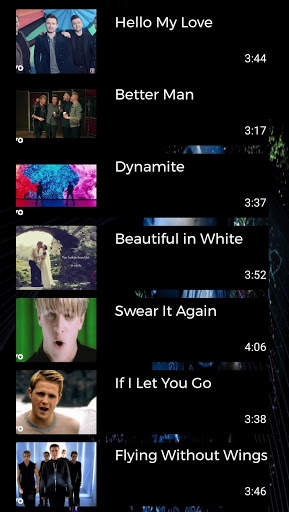 Westlife All Songs, All Album Music Video screenshot 2