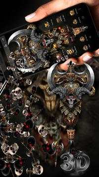 Skull Devil 3D Gravity Theme💀 screenshot 3