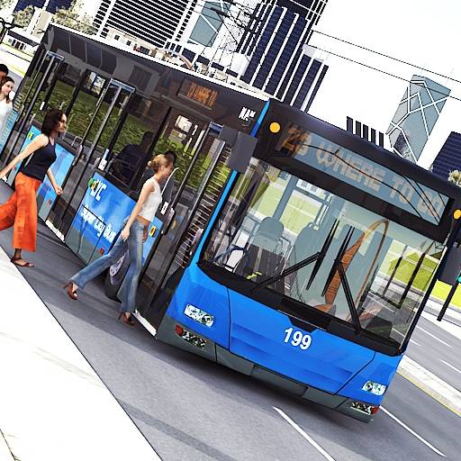 City Bus Simulator Game 1,1