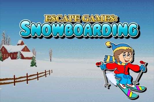 Escape Games : Snowboarding screenshot 1