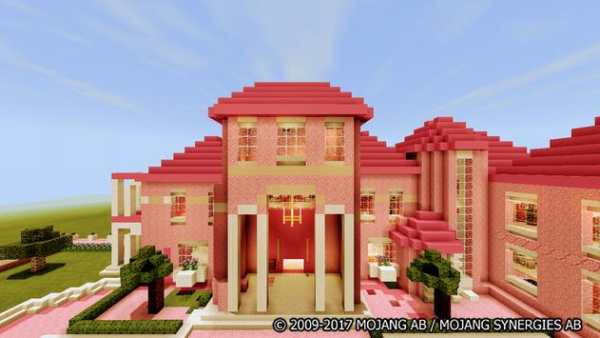 The Pink House Map for Minecraft screenshot 2
