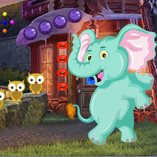 Funny Elephant Rescue 2 Best Escape Game-384 icon