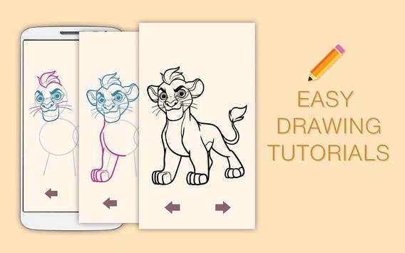 Draw Drawings Jungle Guard for Animal King screenshot 3
