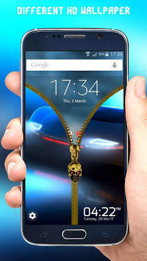 Car Zipper Lock Screen screenshot 2