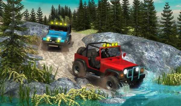 Offroad Jeep Truck Driving - Prado Simulator screenshot 6