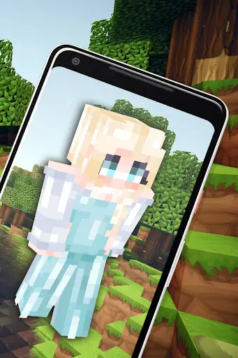 Skin Elsa For Minecraft screenshot 1