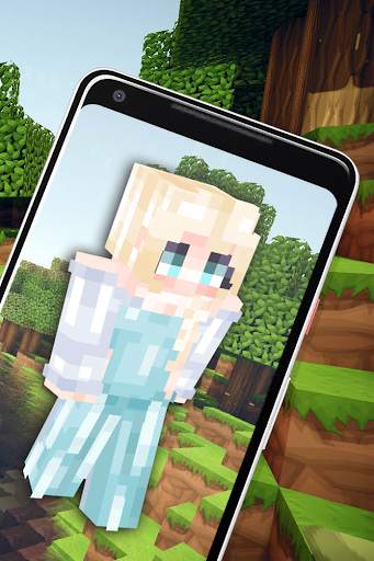 Skin Elsa For Minecraft screenshot 1