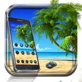 Beach sunshine theme wallpaper 1.1.1