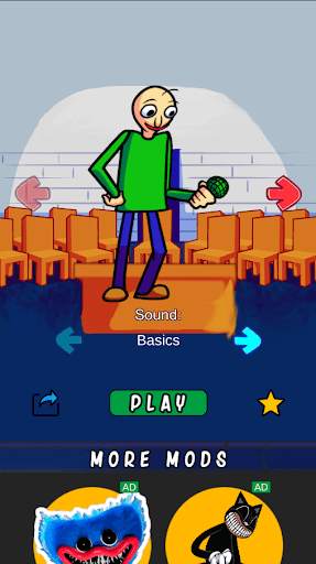 FNF Baldi Mod Test screenshot 1