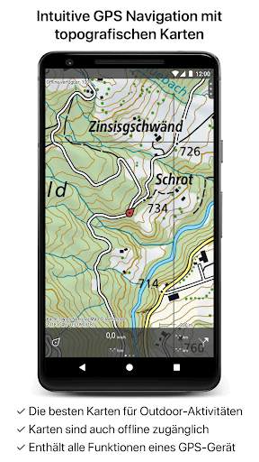 Topo GPS Schweiz screenshot 1