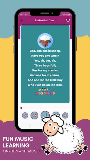 KIDS SONGS: Nursery Rhymes 5 تصوير الشاشة