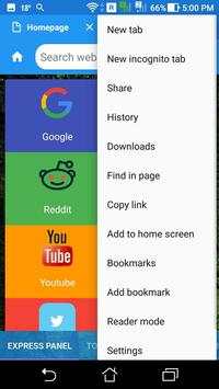 Lite Browser screenshot 3