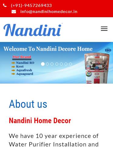 Nandini Home Decore - Find The Best RO Purifier 2 تصوير الشاشة