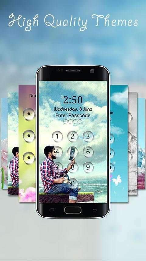 WaterDrop Lock Screen Locker screenshot 4