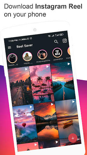 Reels Video Downloader For Instagram - Reels Saver screenshot 1