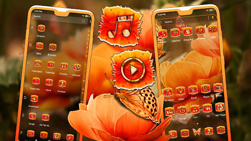 Flower Butterfly Launcher Theme screenshot 3