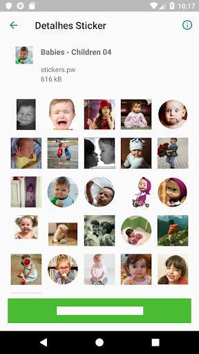 Stickers: Babies Children Cute screenshot 5