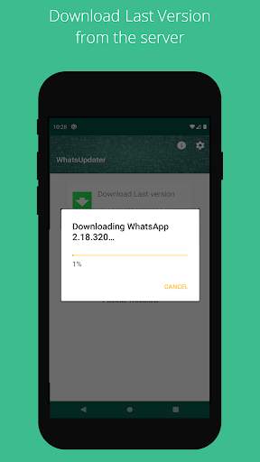 Auto Updater For WhatsUpp screenshot 2