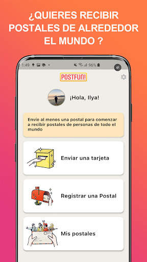 Postfun - intercambiar postale screenshot 2