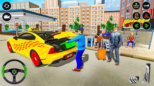 US Taxi Car Driving Simulator screenshot 8