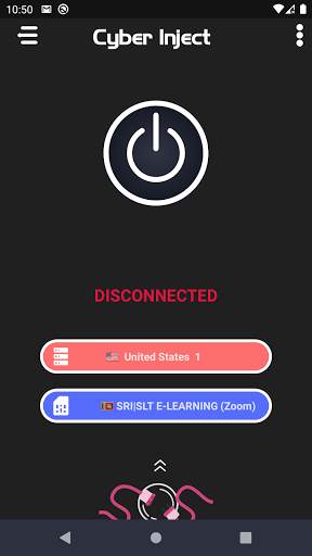 Cyber Inject Lite - Free SSH/SSL/HTTP Tunnel VPN screenshot 1