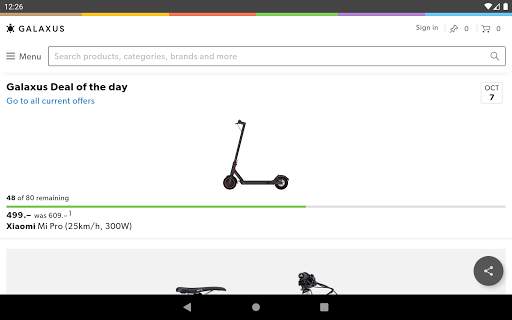 Galaxus screenshot 5