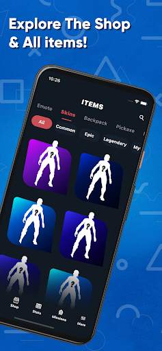 Flossy - Emotes, Shop & Stats screenshot 1