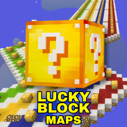 Lucky Block Race Maps for Minecraft PE icon