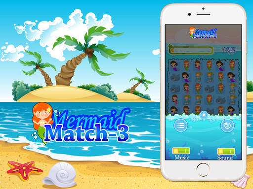 Mermaid Match3 screenshot 7
