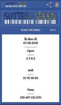 SuTTer Speed Satta Matka Kalyan Mumbai Main Tips screenshot 6