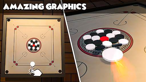 Classic Carrom Board Pro Game screenshot 4