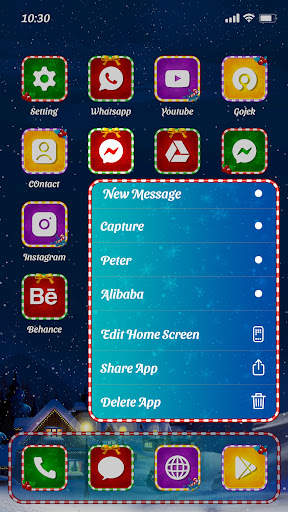 Wow Christmas Candy Theme screenshot 5
