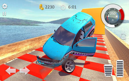 Car Crash Beam Drive: Long Jump Accident Sim screenshot 4
