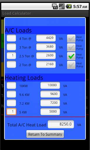 Load Calculator screenshot 5
