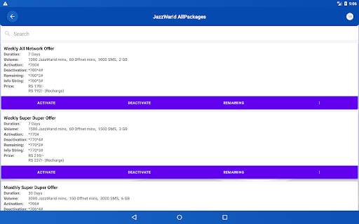 SIM Packages Pakistan 2023 screenshot 17