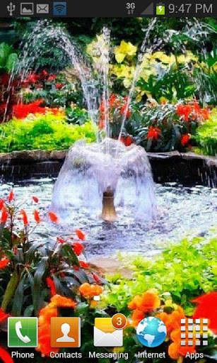 Flowers Park Live Wallpaper screenshot 2
