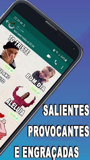 Funny Memes Stickers BR - WAStickerApps screenshot 3