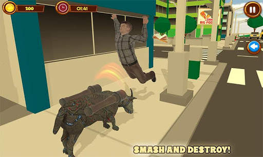 Angry Robot Goat Simulator: Rampage of Europe screenshot 5