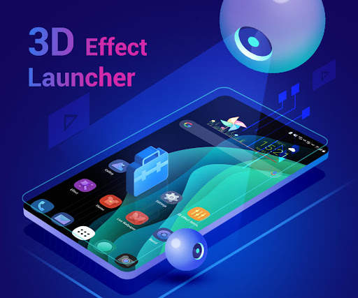 3D Effect Launcher, Cool Live screenshot 1