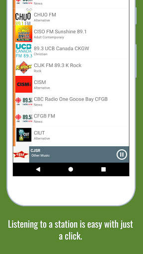 Radio and Music - Free Live FM Player for android! screenshot 4