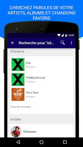Paroles Mania Paroles Musique screenshot 3