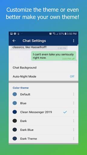 Clean Messenger: A Messenger App screenshot 3