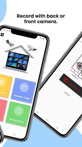 CCTV Camera Recorder : Mobile Camera as CCTV screenshot 2