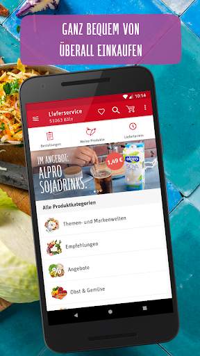 REWE - Online Supermarkt screenshot 3