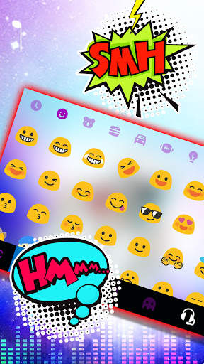Club Doodle DJ Keyboard Background screenshot 3
