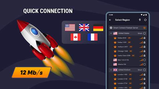 BST VPN: fast VPN for Android screenshot 3
