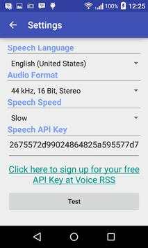 Speak SMS скриншот 3