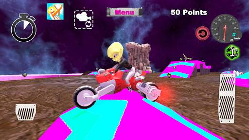 Bike Future Race Alien World by Kaufcom screenshot 5